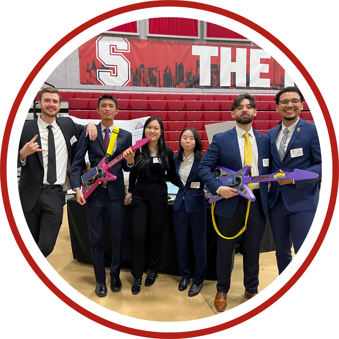 Headshot of Haptic Hero design team. Headshot of Haptic Hero design team.